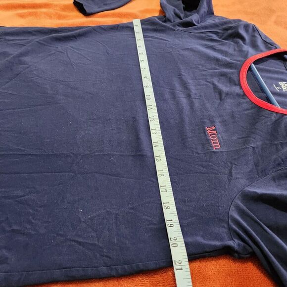 Land End Mom Shirt Longsleeve Large Blue Navy Color Casual - Picture 5 of 9